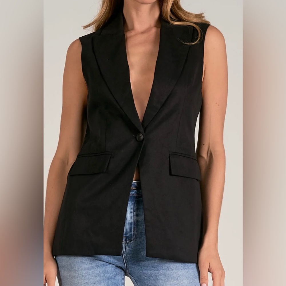 Elan Black Vest